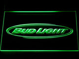 Bud Light Beer Bar Pub Club NR LED Sign - Green - TheLedHeroes