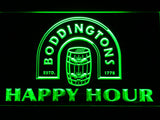 Boddingtons Beer Happy Hour LED Sign - Green - TheLedHeroes