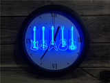 Guitars LED Wall Clock - Multicolor - TheLedHeroes