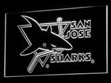 FREE San Jose Sharks LED Sign - White - TheLedHeroes