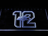 FREE Seattle Seahawks I'm In! LED Sign - White - TheLedHeroes