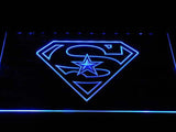 Dallas Cowboys (9) LED Neon Sign Electrical - Blue - TheLedHeroes