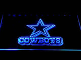 Dallas Cowboys (12) LED Neon Sign Electrical - Blue - TheLedHeroes