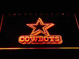 Dallas Cowboys (12) LED Sign - Orange - TheLedHeroes