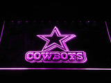 Dallas Cowboys (12) LED Sign - Purple - TheLedHeroes