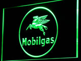 FREE Mobilgas LED Sign - Green - TheLedHeroes