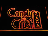 FREE Candy Crush Saga LED Sign - Orange - TheLedHeroes