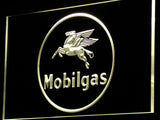 FREE Mobilgas LED Sign - Yellow - TheLedHeroes