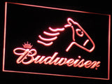 FREE Budweiser Horse LED Sign - Red - TheLedHeroes
