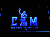 Carolina Panthers Cam Newton LED Sign - Blue - TheLedHeroes