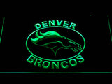 FREE Denver Broncos (12) LED Sign - Green - TheLedHeroes