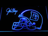 Denver Broncos John Elway LED Neon Sign USB - Blue - TheLedHeroes