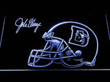 Denver Broncos John Elway LED Sign - White - TheLedHeroes