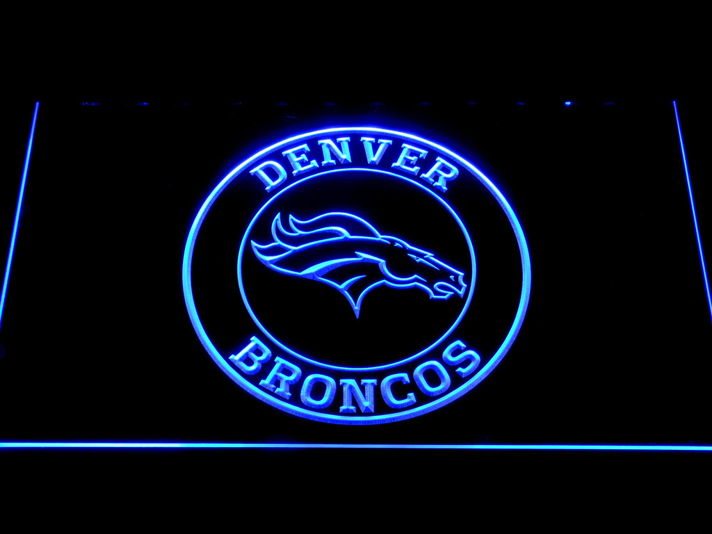 Denver Broncos (13) LED Sign - Blue - TheLedHeroes