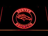 Denver Broncos (13) LED Sign - Red - TheLedHeroes