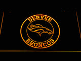 Denver Broncos (13) LED Sign - Yellow - TheLedHeroes
