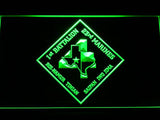 1st Battalion 23rd Marines LED Neon Sign USB - Green - TheLedHeroes