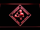 1st Battalion 23rd Marines LED Neon Sign USB - Red - TheLedHeroes