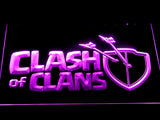 FREE Clash of Clans LED Sign - Purple - TheLedHeroes