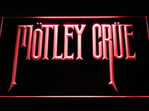 FREE Motley Crue LED Sign - Red - TheLedHeroes