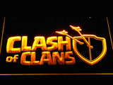 FREE Clash of Clans LED Sign - Yellow - TheLedHeroes