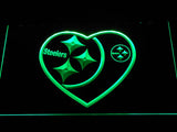 Pittsburgh Steelers (9) LED Sign - Green - TheLedHeroes