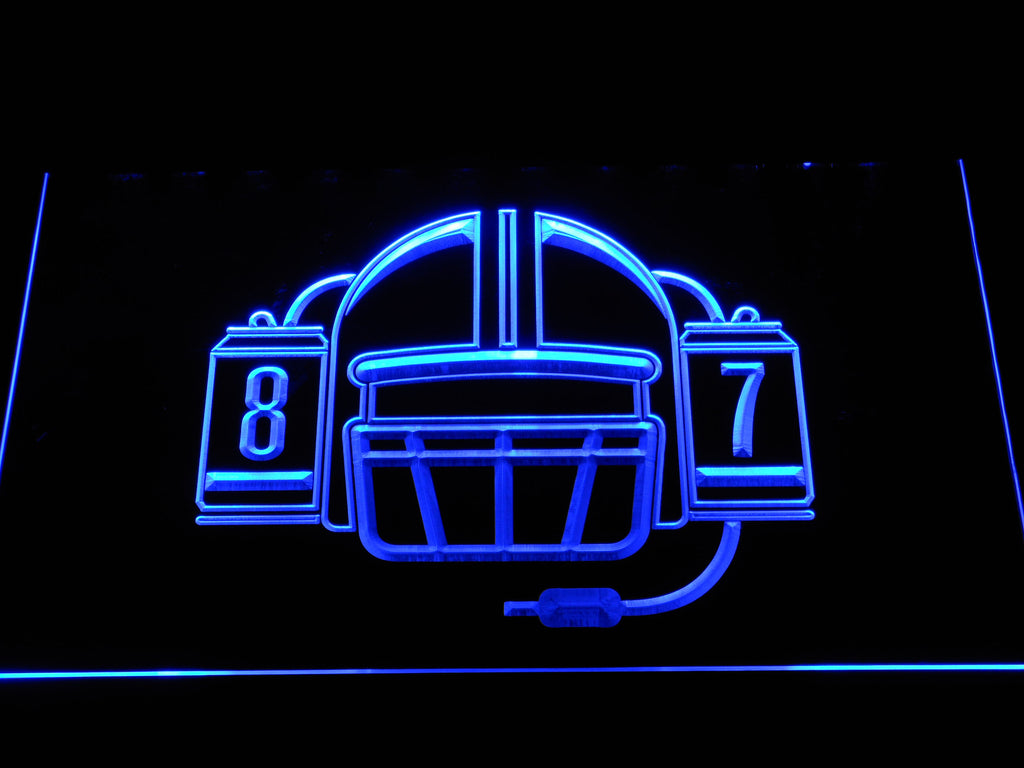 New England Patriots Rob Gronkowski LED Sign - Blue - TheLedHeroes