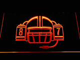 New England Patriots Rob Gronkowski LED Sign - Orange - TheLedHeroes