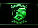 1st Battalion 25th Marines LED Neon Sign Electrical - Green - TheLedHeroes
