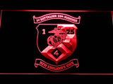 1st Battalion 25th Marines LED Neon Sign Electrical - Red - TheLedHeroes