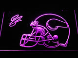 FREE Tampa Bay Buccaneers Josh Freeman LED Sign - Purple - TheLedHeroes
