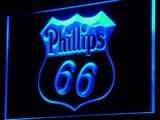 FREE Phillips 66 LED Sign - Blue - TheLedHeroes