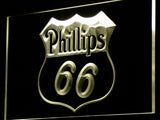 FREE Phillips 66 LED Sign - Yellow - TheLedHeroes