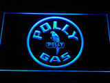 FREE Polly Gas LED Sign - Blue - TheLedHeroes