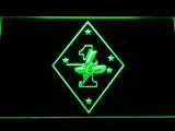 1st Armored Division LED Neon Sign USB - Green - TheLedHeroes