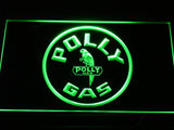 FREE Polly Gas LED Sign - Green - TheLedHeroes