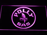 FREE Polly Gas LED Sign - Purple - TheLedHeroes