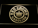 FREE Red Crown Gasoline LED Sign - Yellow - TheLedHeroes