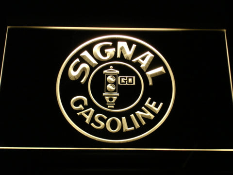 FREE Signal Gasoline LED Sign - Yellow - TheLedHeroes