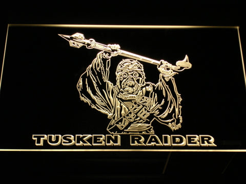 FREE Star Wars Tusken Raider LED Sign - Yellow - TheLedHeroes