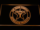 FREE Texaco The Texas Company LED Sign - Orange - TheLedHeroes