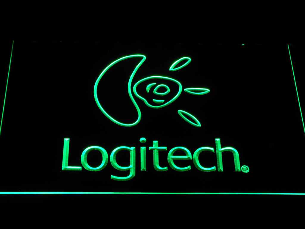 FREE Logitech LED Sign - Green - TheLedHeroes