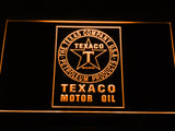 FREE Texaco Motor Oil (2) LED Sign - Orange - TheLedHeroes