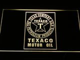 FREE Texaco Motor Oil (2) LED Sign - Yellow - TheLedHeroes