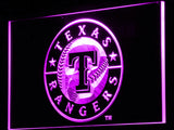 FREE Texas Rangers LED Sign - Purple - TheLedHeroes