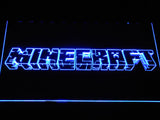FREE Minecraft Logo LED Sign - Blue - TheLedHeroes