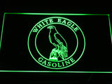 FREE White Eagle Gasoline LED Sign - Green - TheLedHeroes