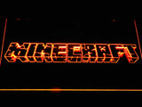 FREE Minecraft Logo LED Sign - Orange - TheLedHeroes