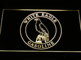 FREE White Eagle Gasoline LED Sign - Yellow - TheLedHeroes