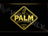 FREE Palm LED Sign - Yellow - TheLedHeroes